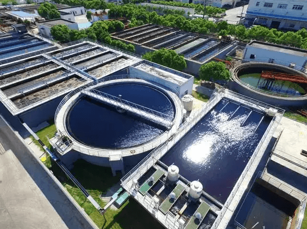 （圖：反滲透水處理廠泡沫池）