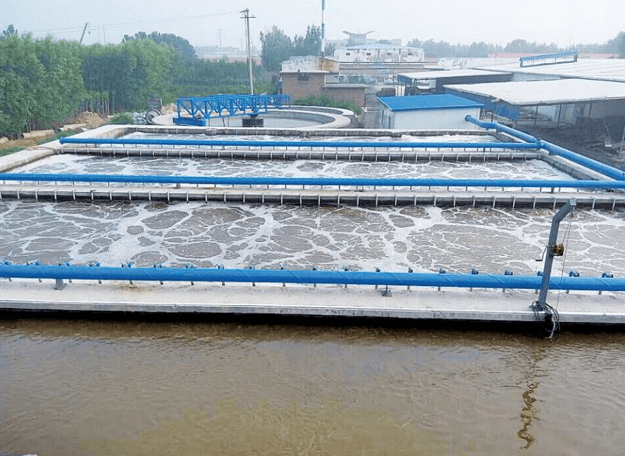 (圖:南輝水處理消泡劑在淀粉污水中應用)